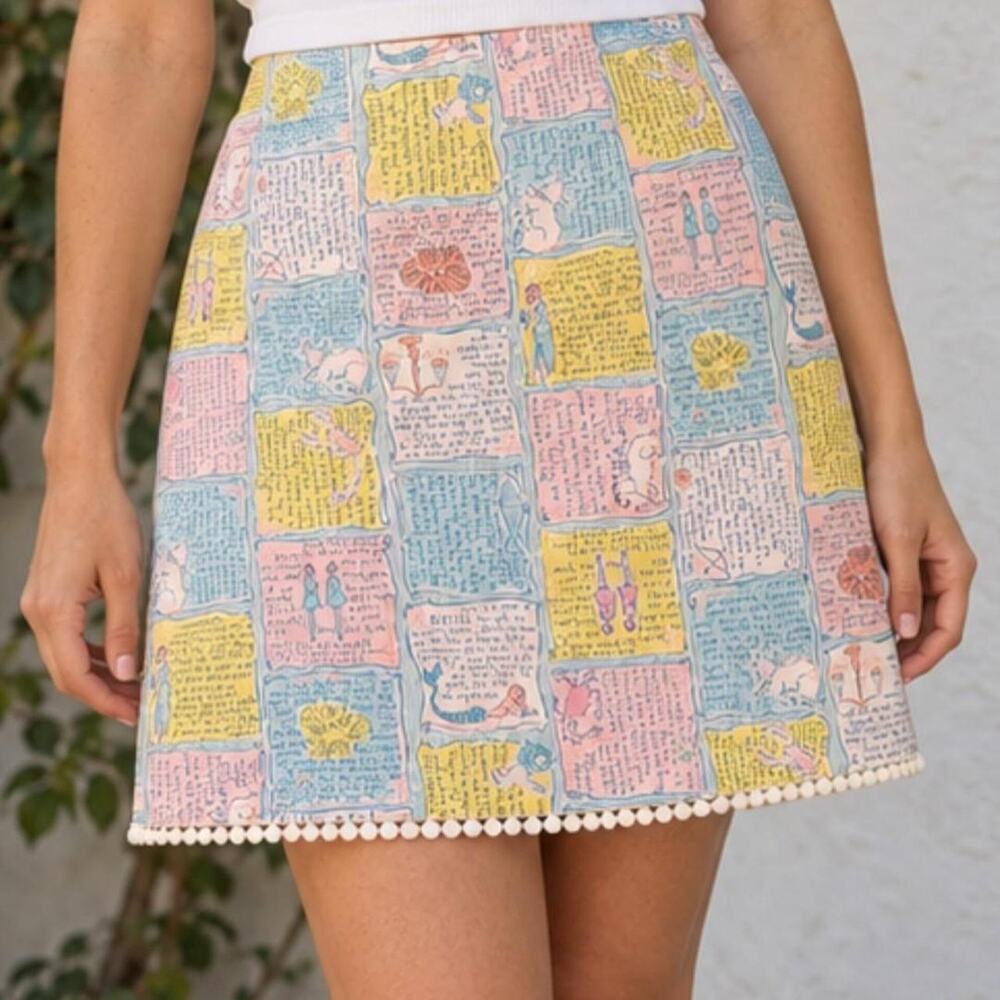 Rare highly collectible 100% cotton Lilly Pulitzer skirt
